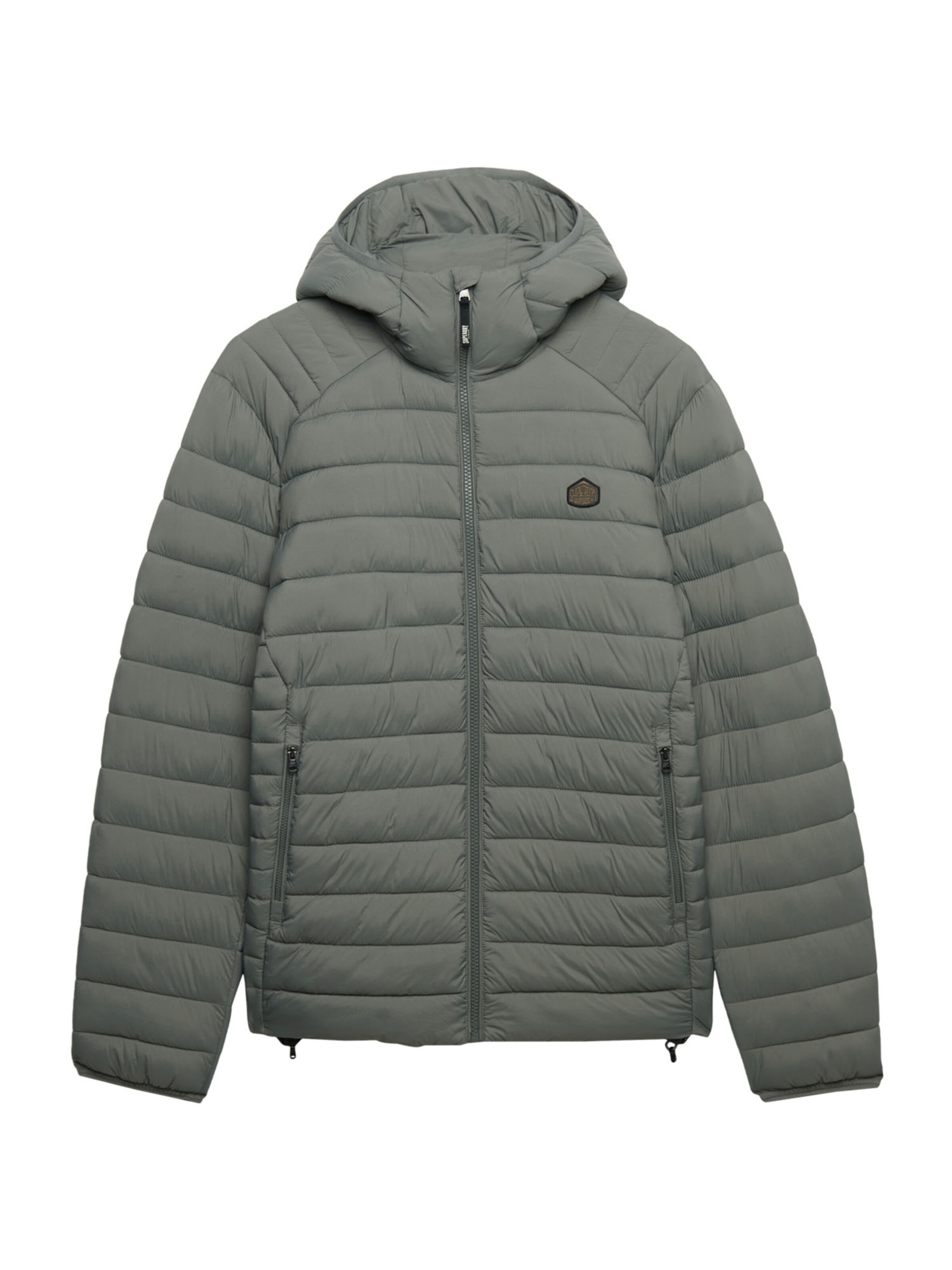 Superdry Tussenjas 'FUJI LITE' in Groen: voorkant