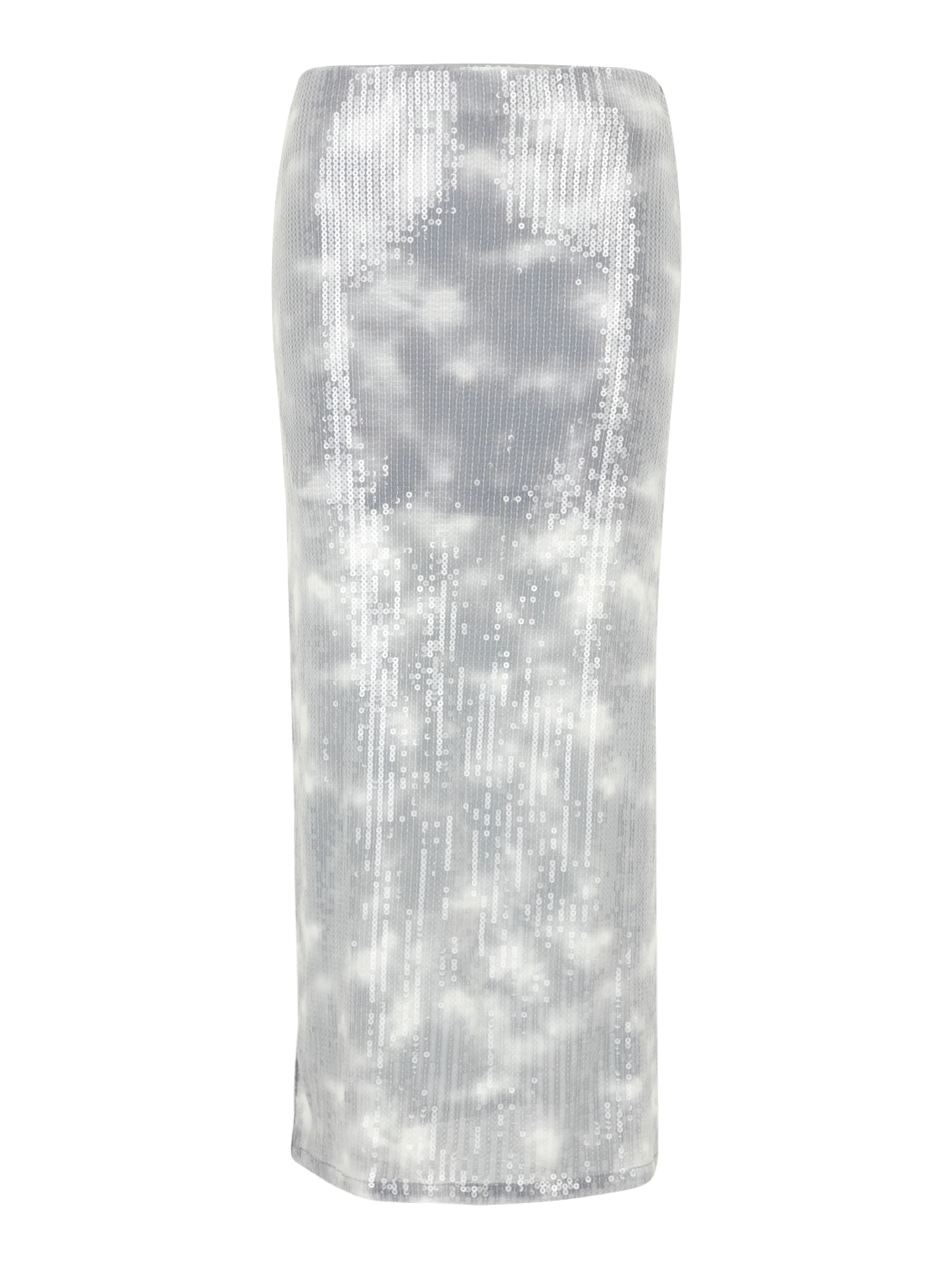 Jupe &#x27;ONLGOLDA&#x27; Only Petite en gris : devant