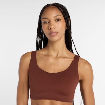 new balance - Bustier Sujetador deportivo 'Harmony' en marrón