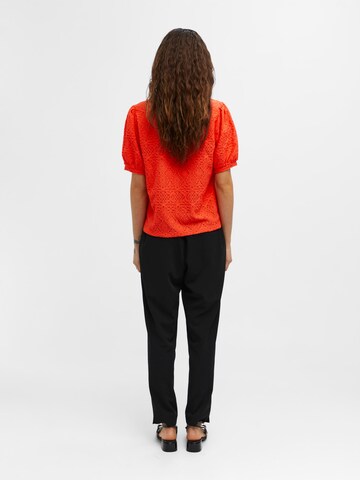 Camicia da donna 'Feodora' di OBJECT in arancione