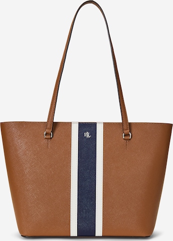 Lauren Ralph Lauren Шоппер в Коричневый: спереди