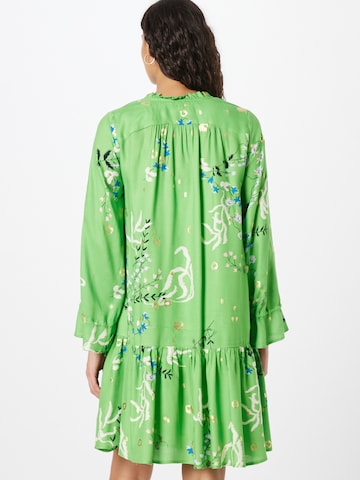 NÜMPH Shirt Dress 'CADEAU' in Green