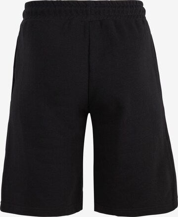 Regular Pantaloni sport de la FILA pe negru