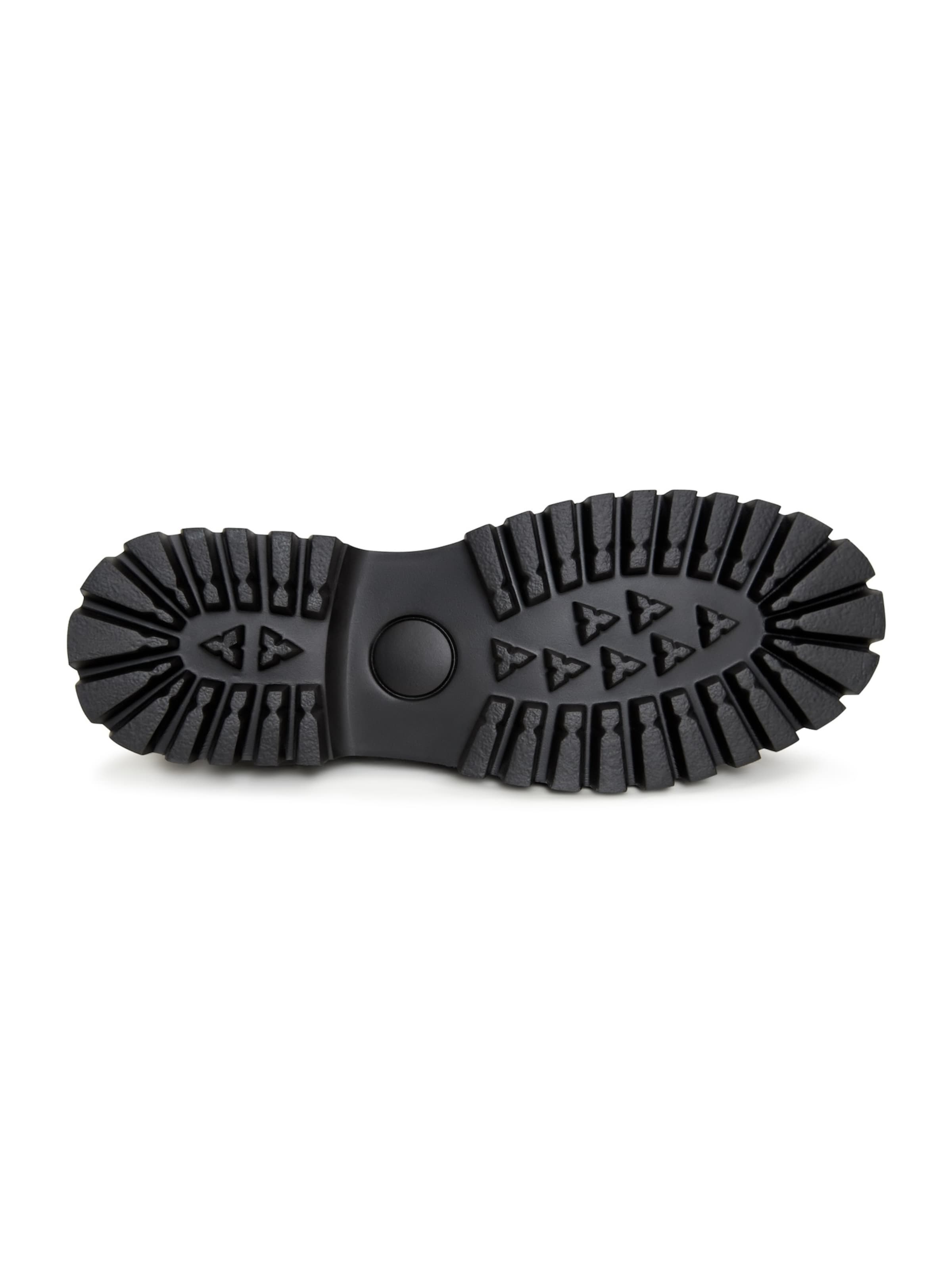 CESARE GASPARI Slipper in Schwarz