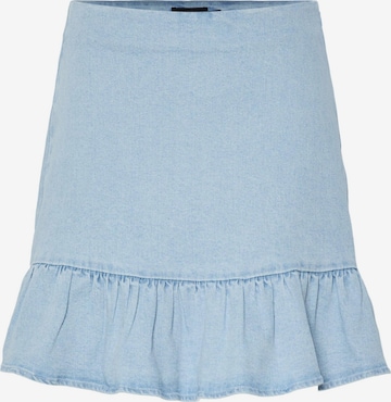 Jupe 'PCMONICA' PIECES en bleu : devant