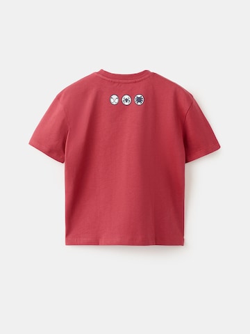 MANGO KIDS Tričko 'SPIDEY' – červená