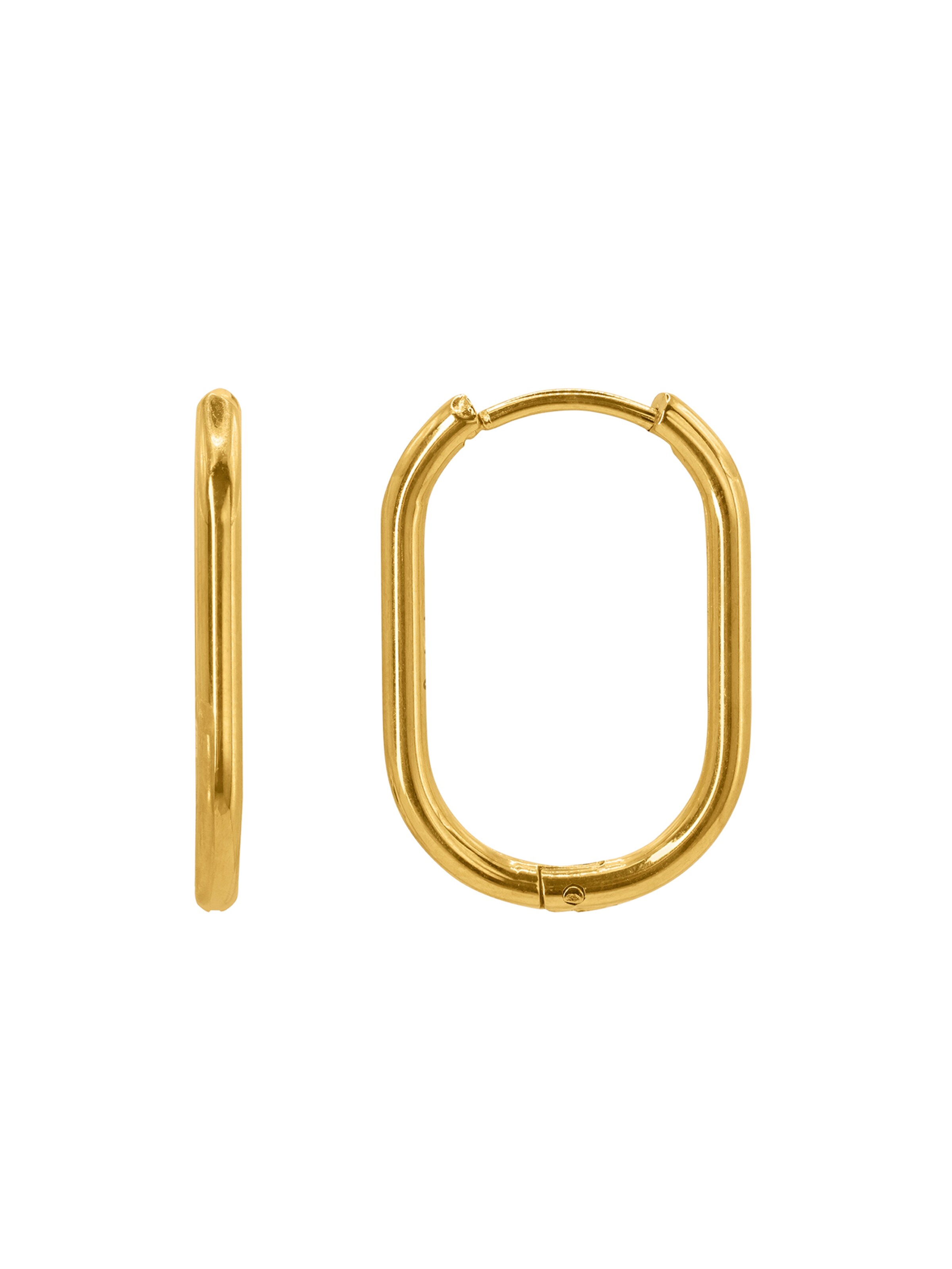 Heideman Oorbellen 'Maxima ' in Goud: voorkant