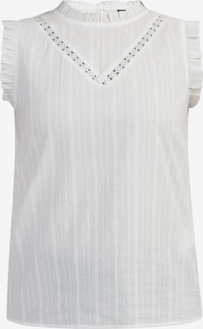 DreiMaster Vintage - Blusa en blanco: frente