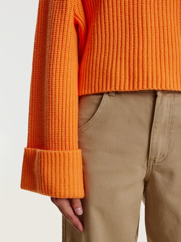 EDITED Sweter 'Brittany' w kolorze pomarańczowy