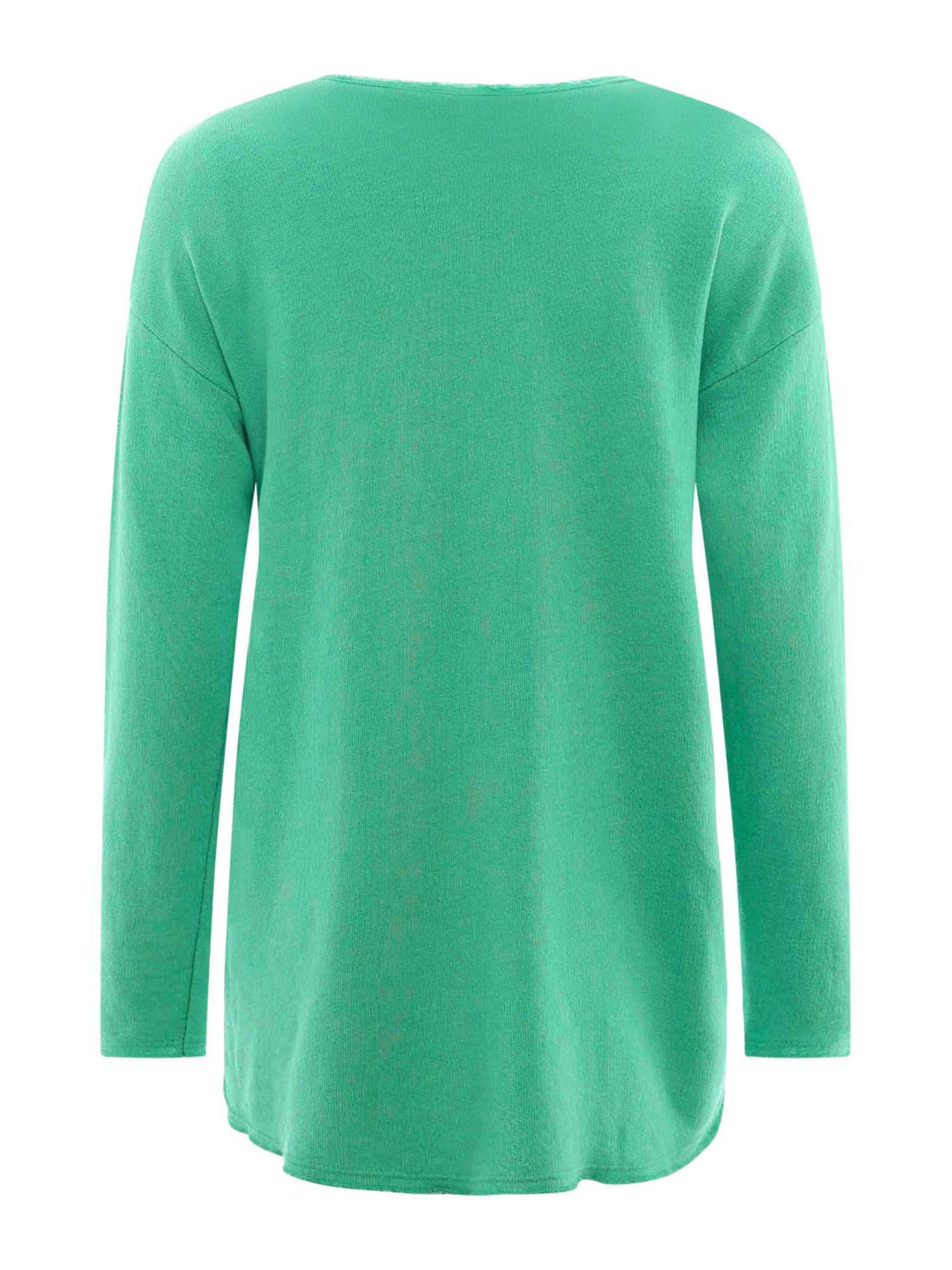 Zwillingsherz Mikina 'Positive Mind' – zelená