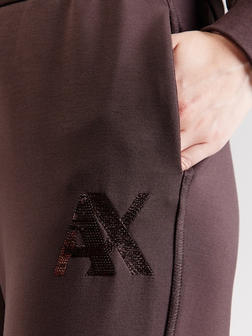 ARMANI EXCHANGE - Tapered Pantalón en marrón