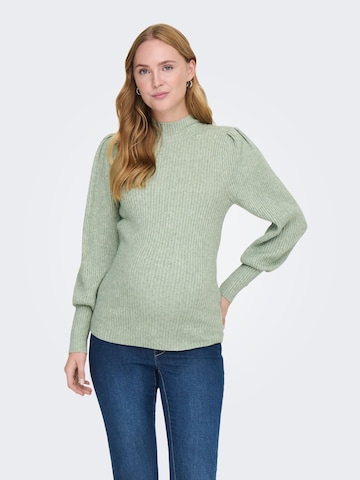 Only Maternity Trui 'OLMKatia' in Groen