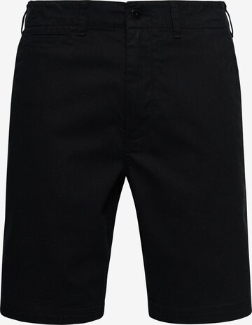 Superdry Slim fit Chino Pants in Black: front