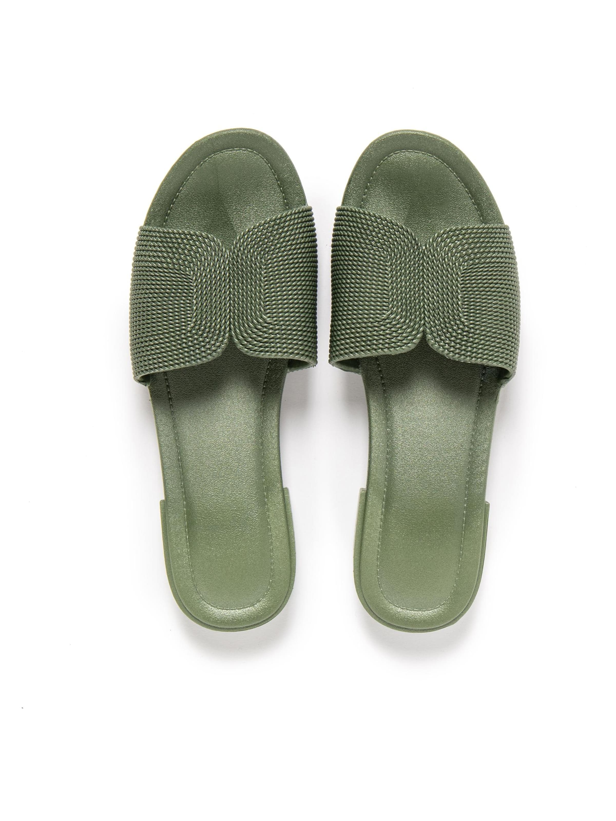 Brasileras - Zapatos abiertos 'Platz' en verde