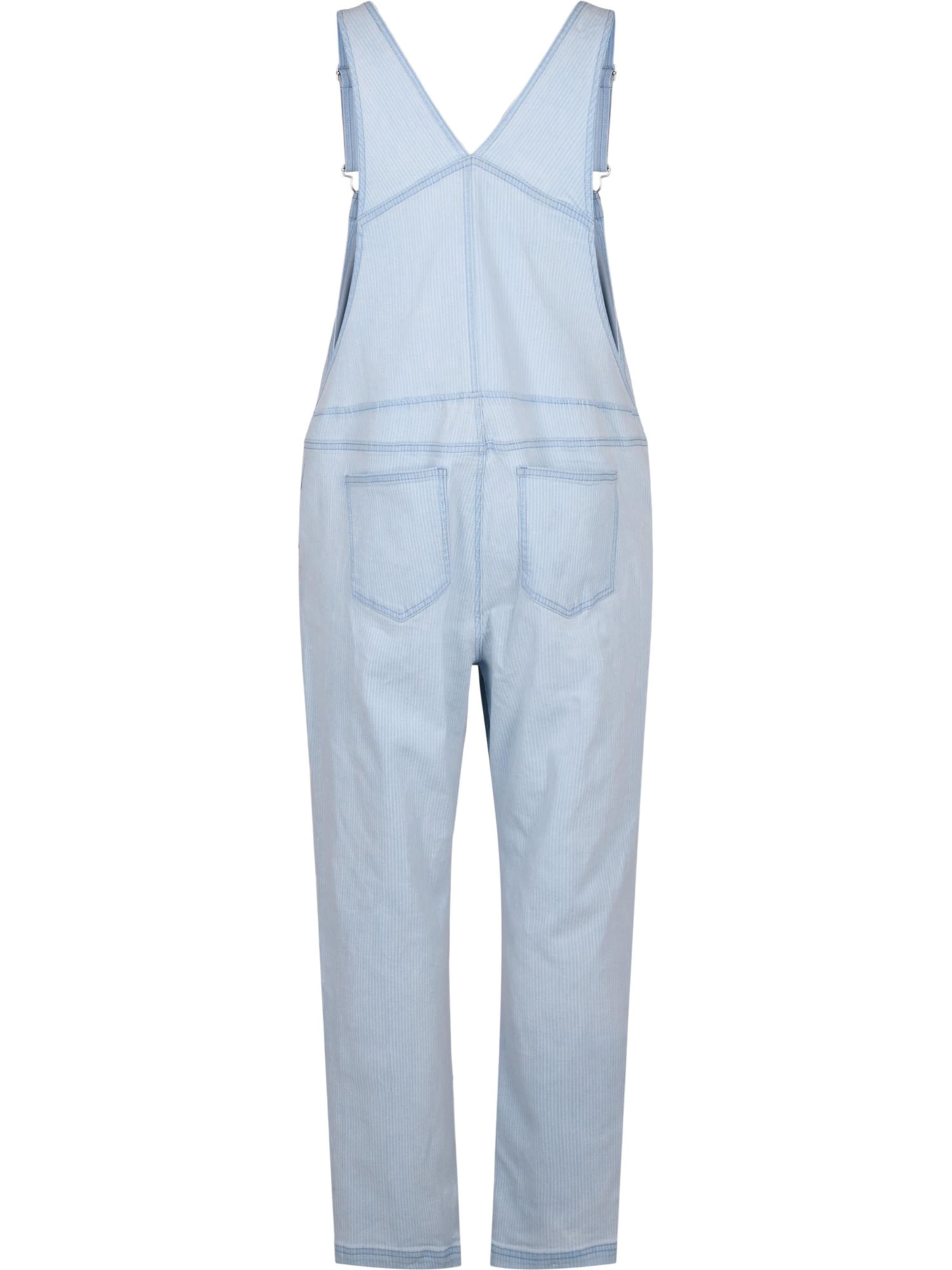 mėlyna Zizzi Standartinis Džinsinis kombinezonas