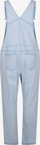 Zizzi Regular Jean Overalls in Blue