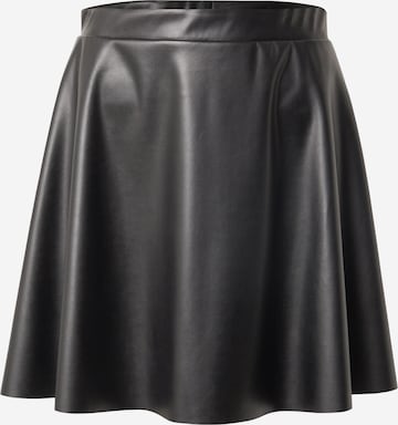 Gonna 'Lulu' di ABOUT YOU in nero: frontale