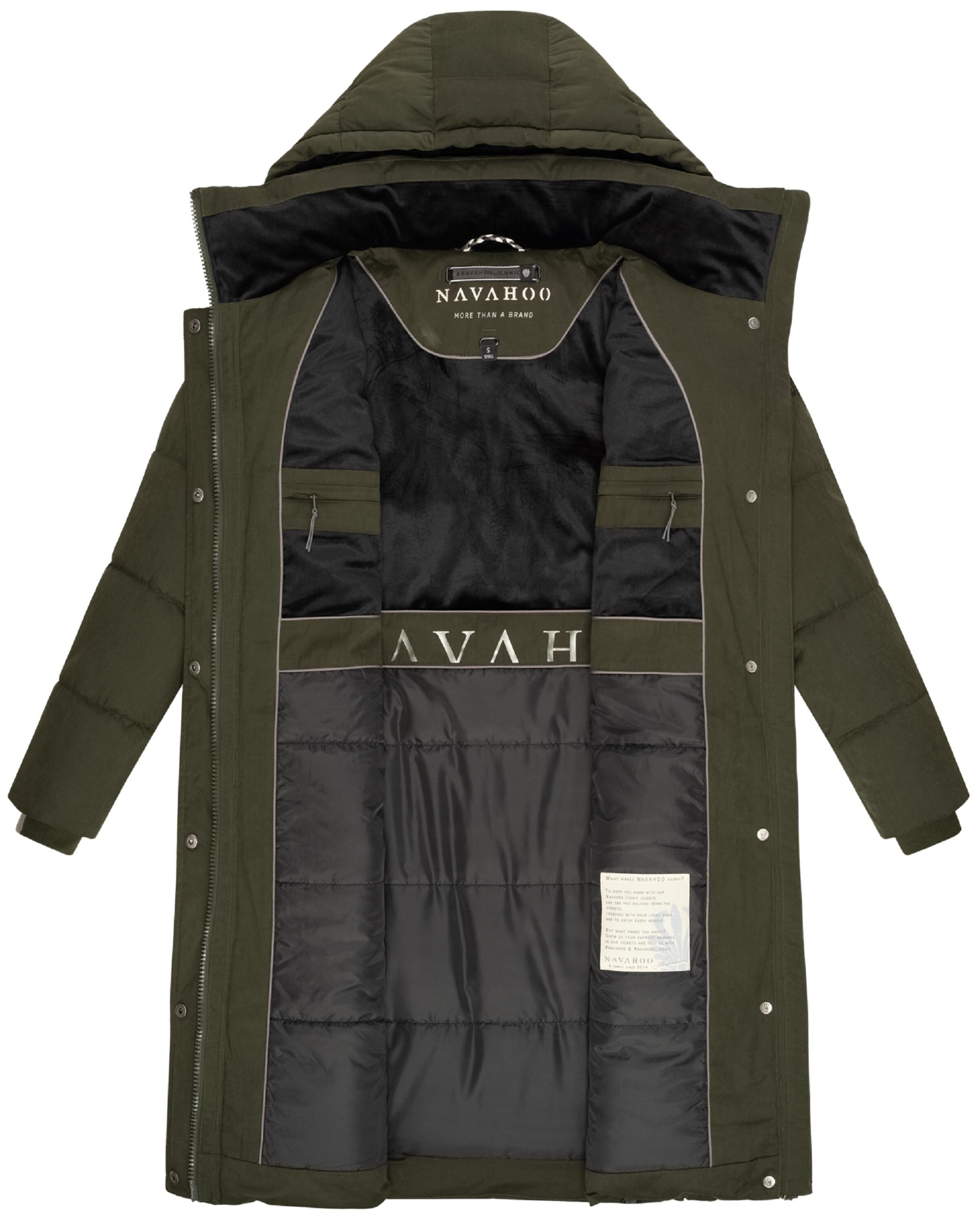 Cappotto invernale di NAVAHOO in verde