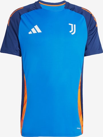 T-Shirt fonctionnel 'Juventus Tiro 24 Competition' ADIDAS PERFORMANCE en bleu : devant