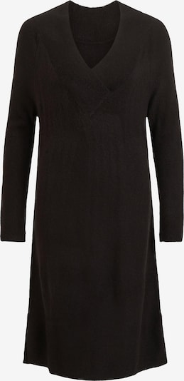 VILA Stickad klänning 'Madelia' i svart, Produktvy