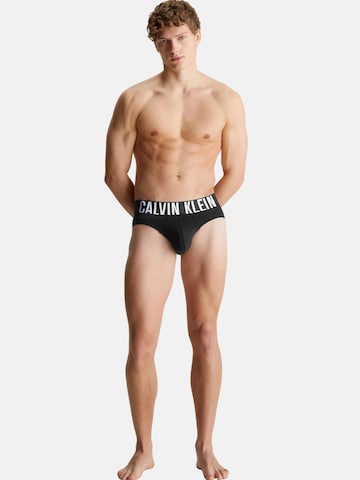 Slip 'CALVIN KLEIN HIP BRIEF 3PK' Calvin Klein en noir