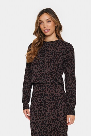 SAINT TROPEZ Pullover 'Zhila' i brun