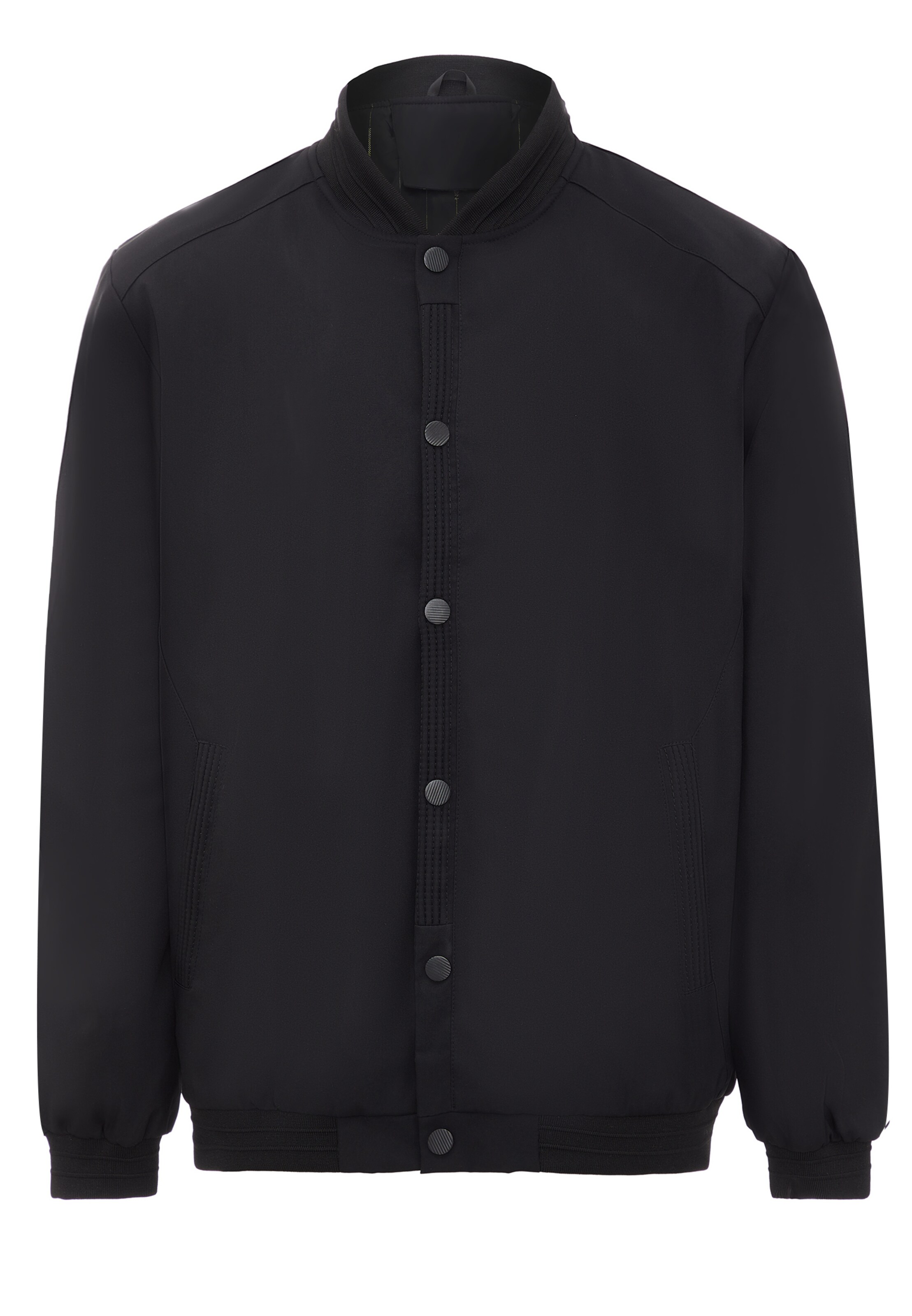 ABREL Tussenjas in Zwart: voorkant