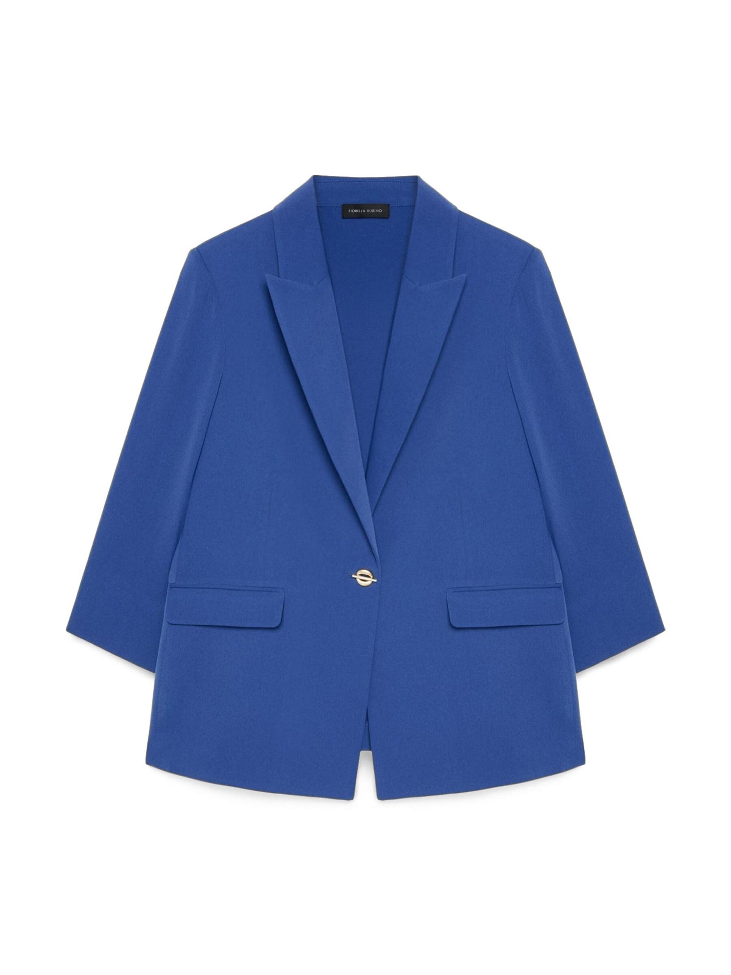 Blazer di Fiorella Rubino in blu: frontale