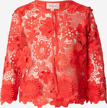 Cardigan 'JEANNETTE' Derhy en orange : devant