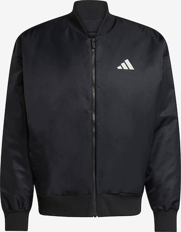 ADIDAS SPORTSWEAR Sportjacke 'Stadium' in Schwarz: Vorderseite