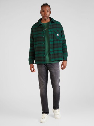 Veste mi-saison Tommy Jeans en vert