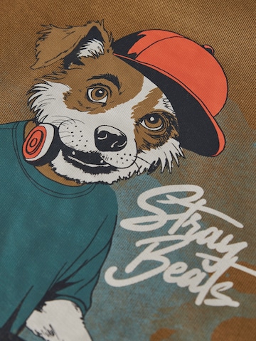 NAME IT Sweatshirt 'NKMNOPAL' in Brown