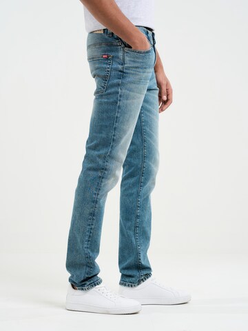 BIG STAR Slimfit Jeans ' MARTIN ' in Blauw