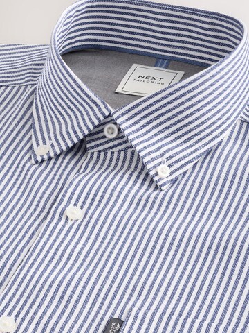Next Regular fit Button Up Shirt in Blue