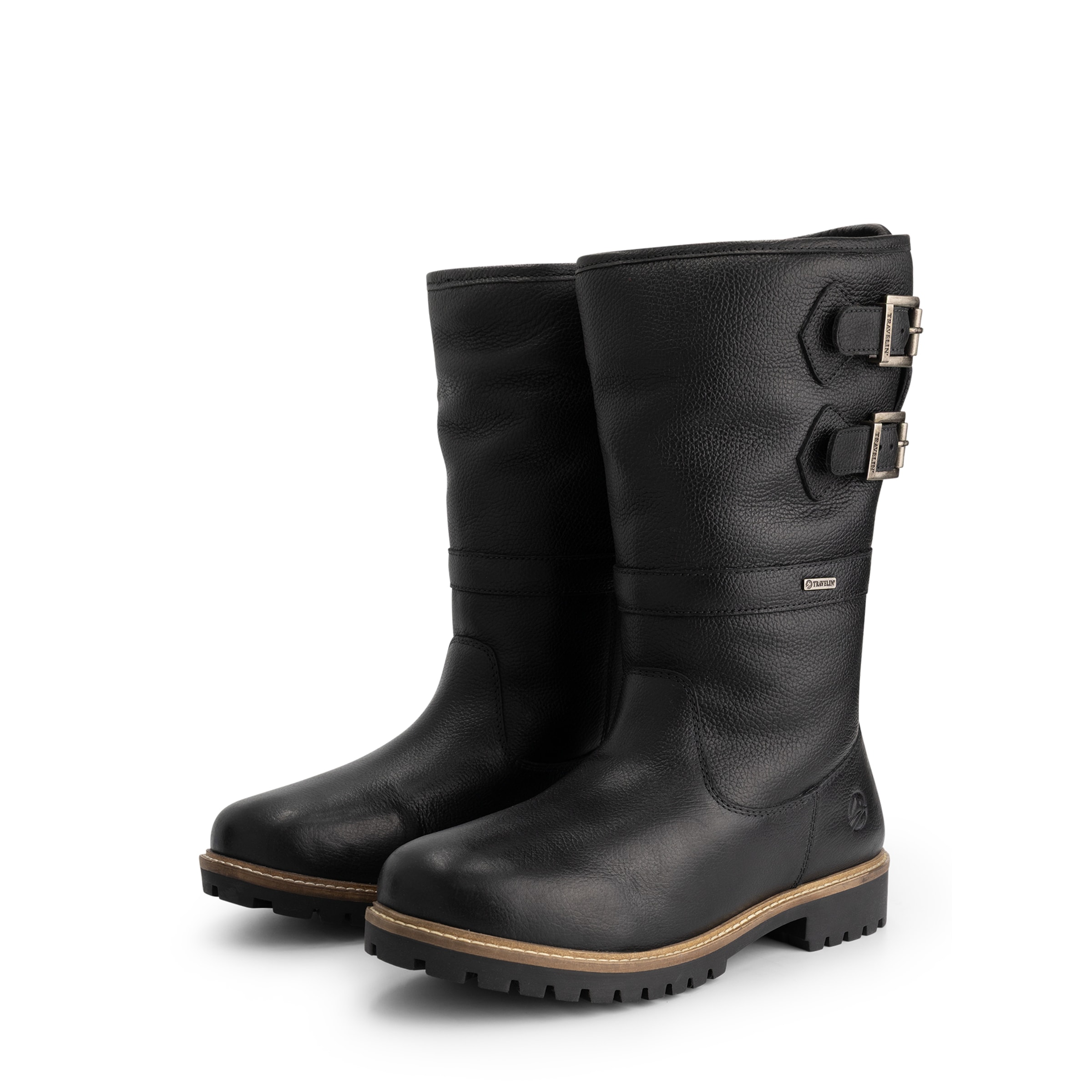 Travelin Boots 'Klondike' in Zwart