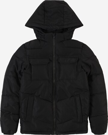 Jack & Jones Junior Between-Season Jacket 'MASON' in Black: front