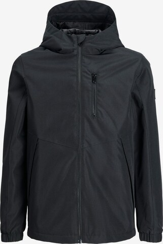 Jack & Jones Junior Between-Season Jacket in Black: front