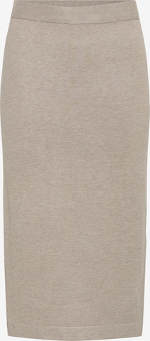 Jupe 'SZMila' SAINT TROPEZ en beige : devant