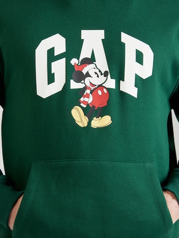 GAP Mikina 'DISNEY X GAP' - Zelená