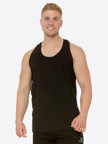 Stark Soul Top in Schwarz: Vorderseite