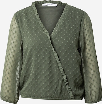 ABOUT YOU Blouse 'Joeline' in Groen: voorkant