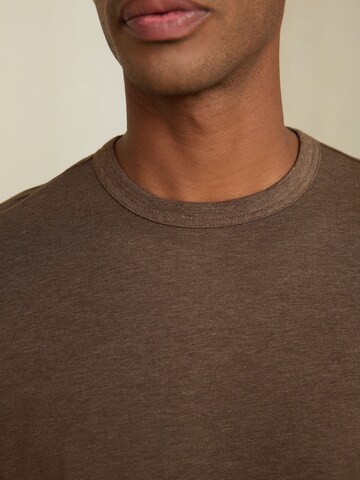 Next Bluser & t-shirts 'Supima®' i brun
