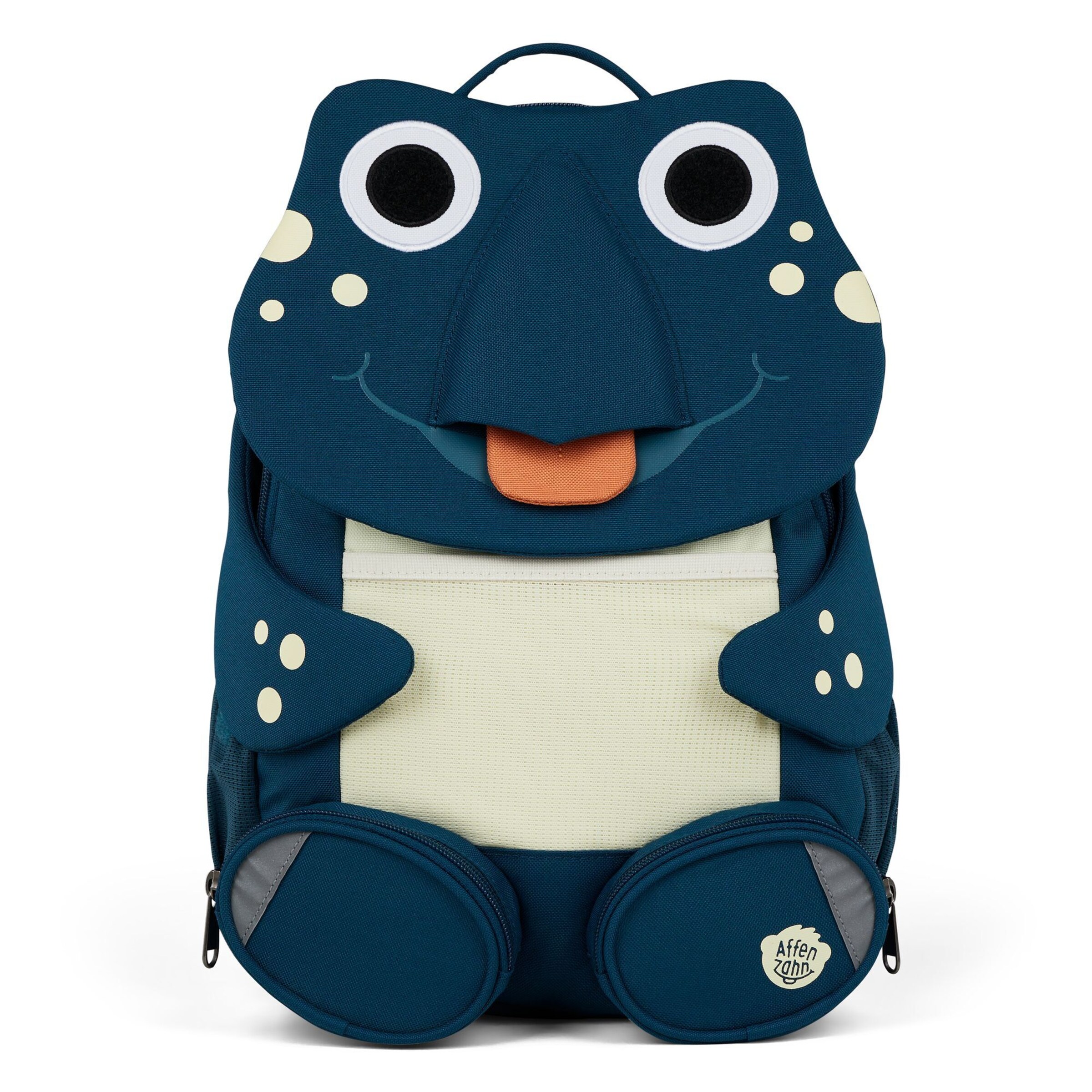 Affenzahn Backpack 'Großer Freund' in Blue: front