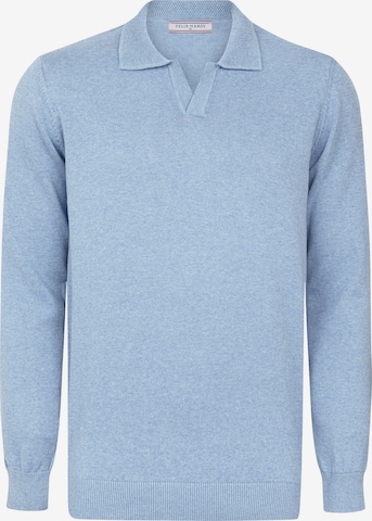 Felix Hardy Neulepaita värissä sininen: etupuoli