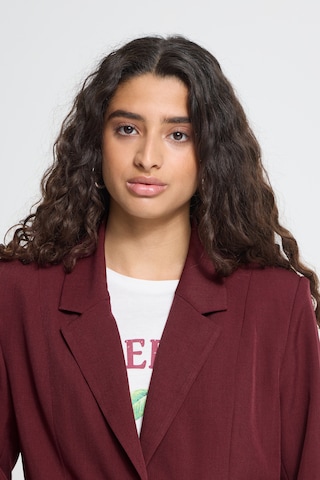 ICHI Blazer in Red