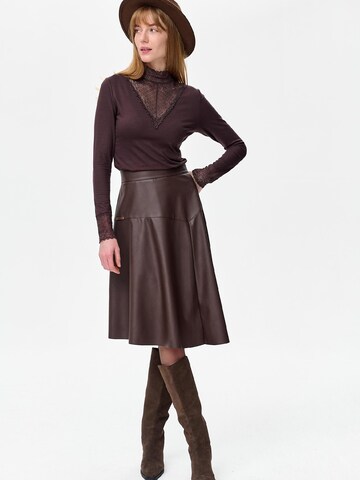 Blue Shadow Bluse‌ in Braun