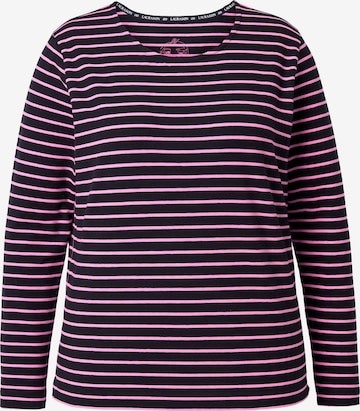 LAURASØN Shirt in Lila: Vorderseite