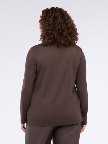 Chemisier Fiorella Rubino en marron
