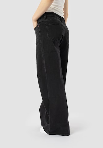 Wide leg Jeans 'Kalea' di Elias Rumelis in nero