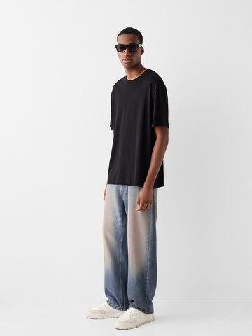 Bershka Loose fit Jeans in Blue